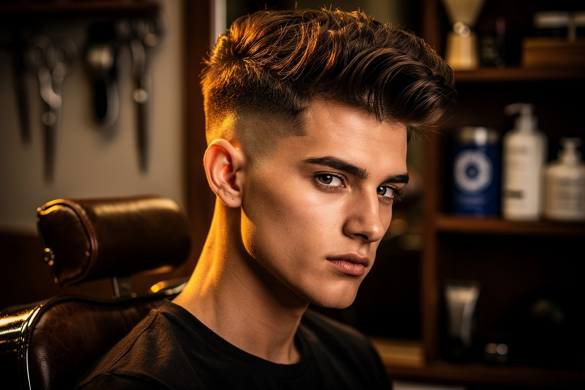 Le guide complet du blowout taper fade