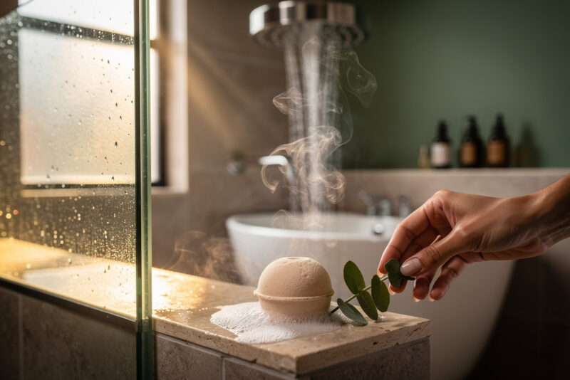 Aromathérapie sous la douche : comment faire ?