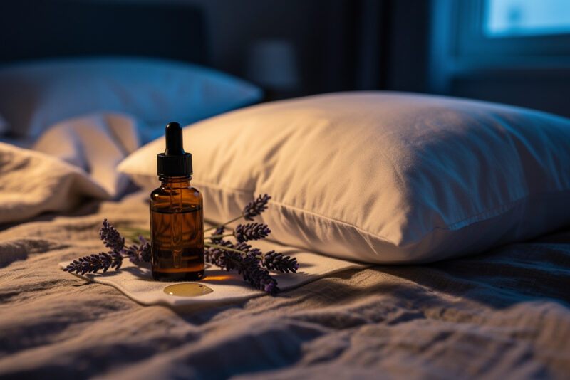 L’huile essentielle de lavande sur l’oreiller tache-t-elle les draps ?