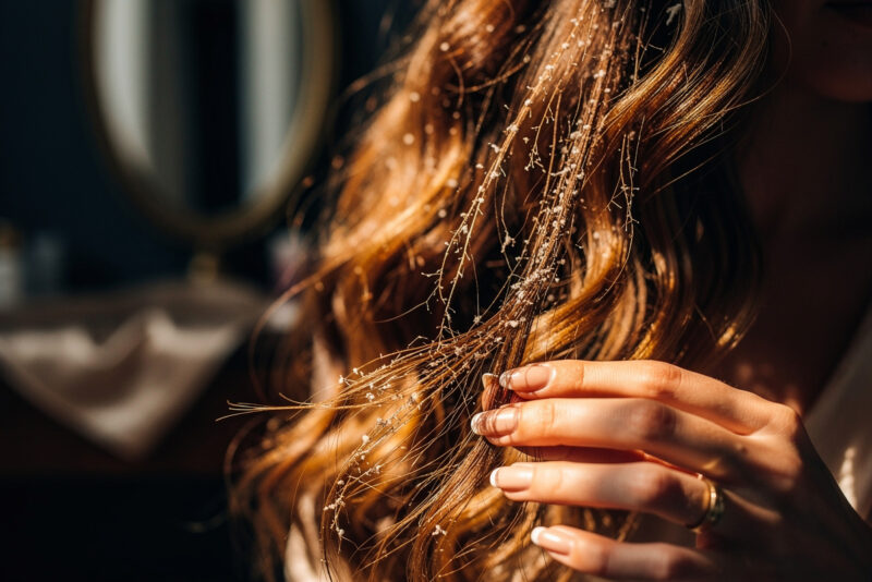 Pourquoi mes pointes de cheveux deviennent blanches et cassent ?