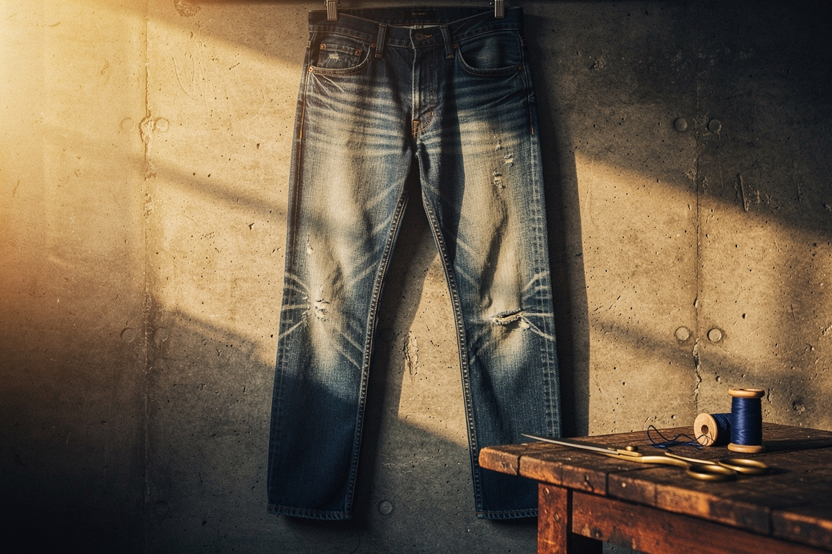 Mon protocole pour un jean durable : choisir, entretenir, réparer