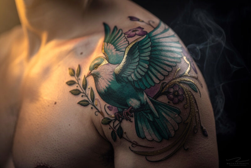 Tatouage colombe de la paix : le guide pour un design unique