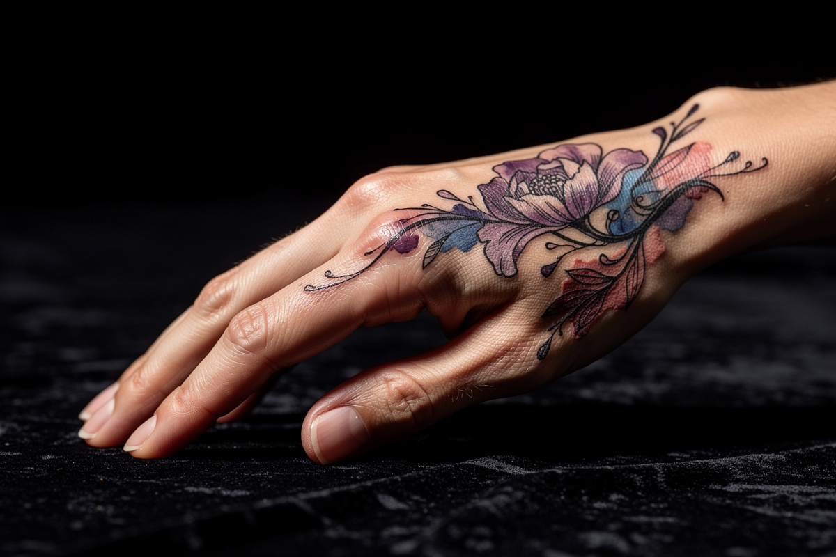 Tatouage main femme : guide complet pour un motif durable