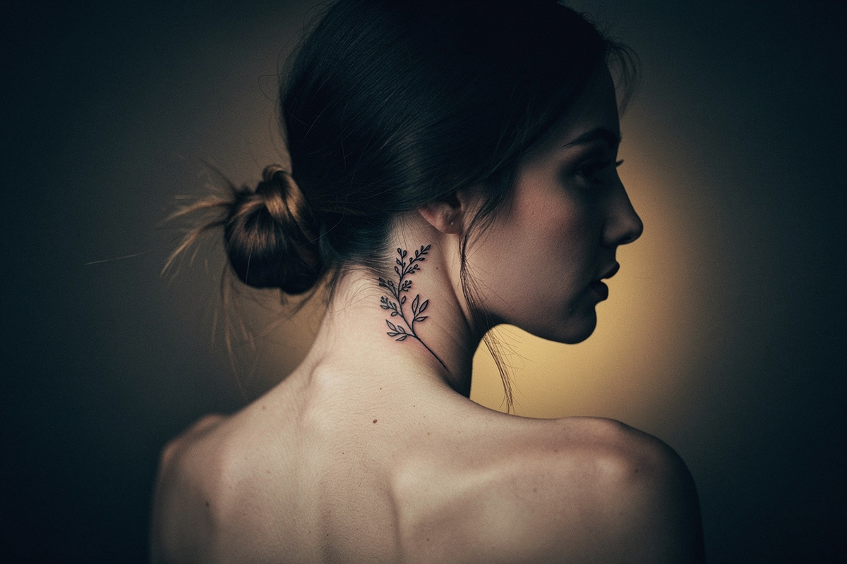 Tatouage discret au cou : le guide complet avant de se lancer