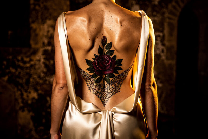 Tatouage fleur bas du dos : tout savoir avant de vous lancer
